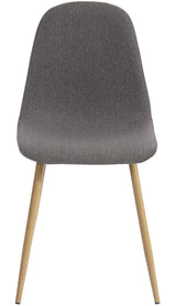39F Charlton Fabric Dining Chair, Grey