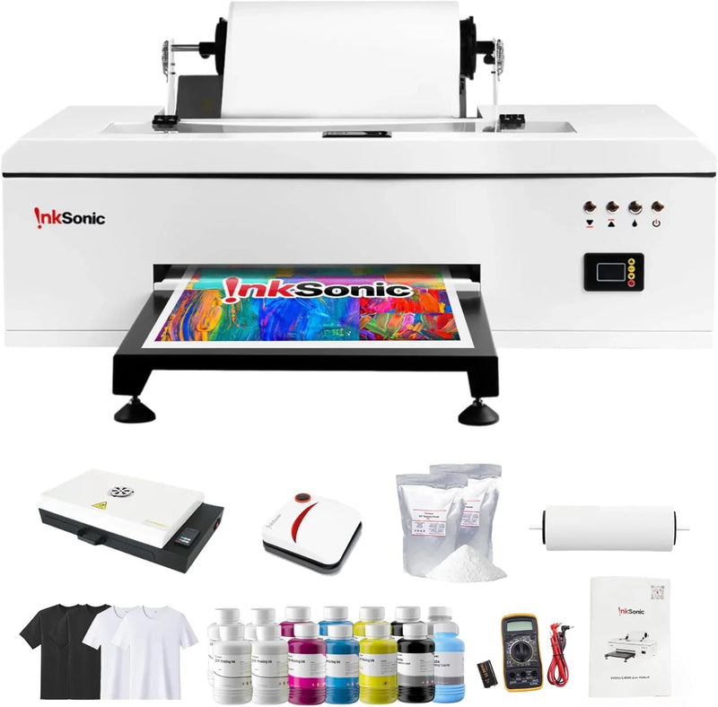 InkSonic R1390 A3 DTF Printer with Oven, T-Shirt Printing Bundle M1369