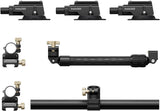 Double suction cup vehicle mounting bracket