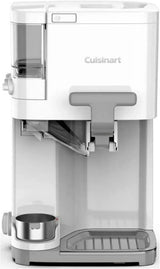 Soft Serve Ice Cream Machine- Mix It In Ice Cream Maker for Frozen Yogurt, Sorbet, Gelato, Drinks 1.5 Quart, White, ICE-48