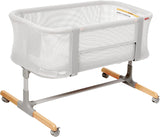 Baby Bassinet, Cozy Up 2-in-1 Bedside Sleeper & Bassinet, Grey