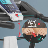 ANCHEER Folding Treadmill with 15% Auto Incline,3.25HP Ultra-silent Motor, Speed Range of 0.6~10MPH,300lb Capacity, APP Wireless...