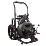 Drain Snake Commercial w/Attachments 100' Electric Sewer