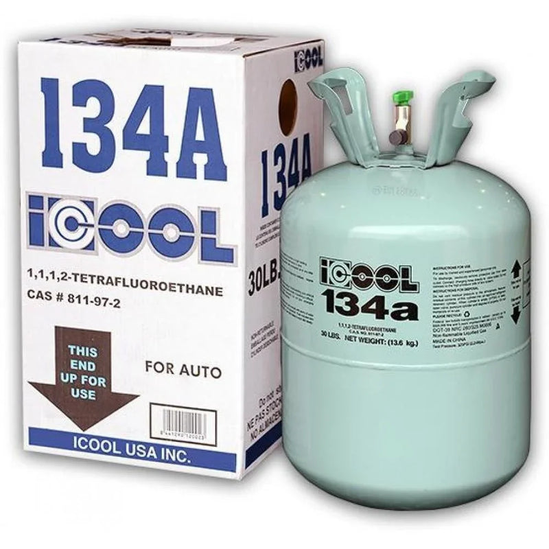 R134A Refrigerant, Full of R-134A, Net 30LB Tank, Suitable for automotive air conditioners, refrigerators-Make in USA N3467