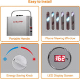 Portable Tankless Water Heater, Outdoors 6L 1.58GPM Propane Water Heater for RV Camping, Overheating Protection