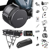 750W to 1000W Center Drive Kit 48V/52V BBS02B CAN Electric Bicycle Conversion Kit Suitable for electric bicycles with 68-73 mm mountain bikes or road bikes. Includes electric bicycle display screen and battery (optional)