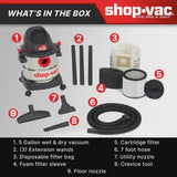 5 Gallon 4.5 Peak HP Wet Dry Vacuum