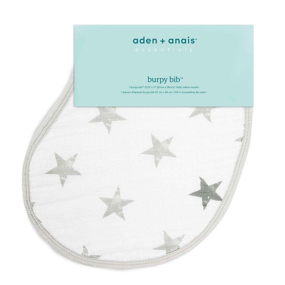 Essentials Burpy Bib, Dusty
