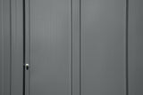 Arrow Classic 12x17-ft Charcoal Corrosion-Resistant Metal Shed