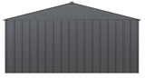 Arrow Classic 14x12-ft Charcoal Lockable Metal Shed