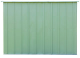 Arrow Classic Galvanized Steel Storage Shed, Sage Green, 10-ft x 8-ft