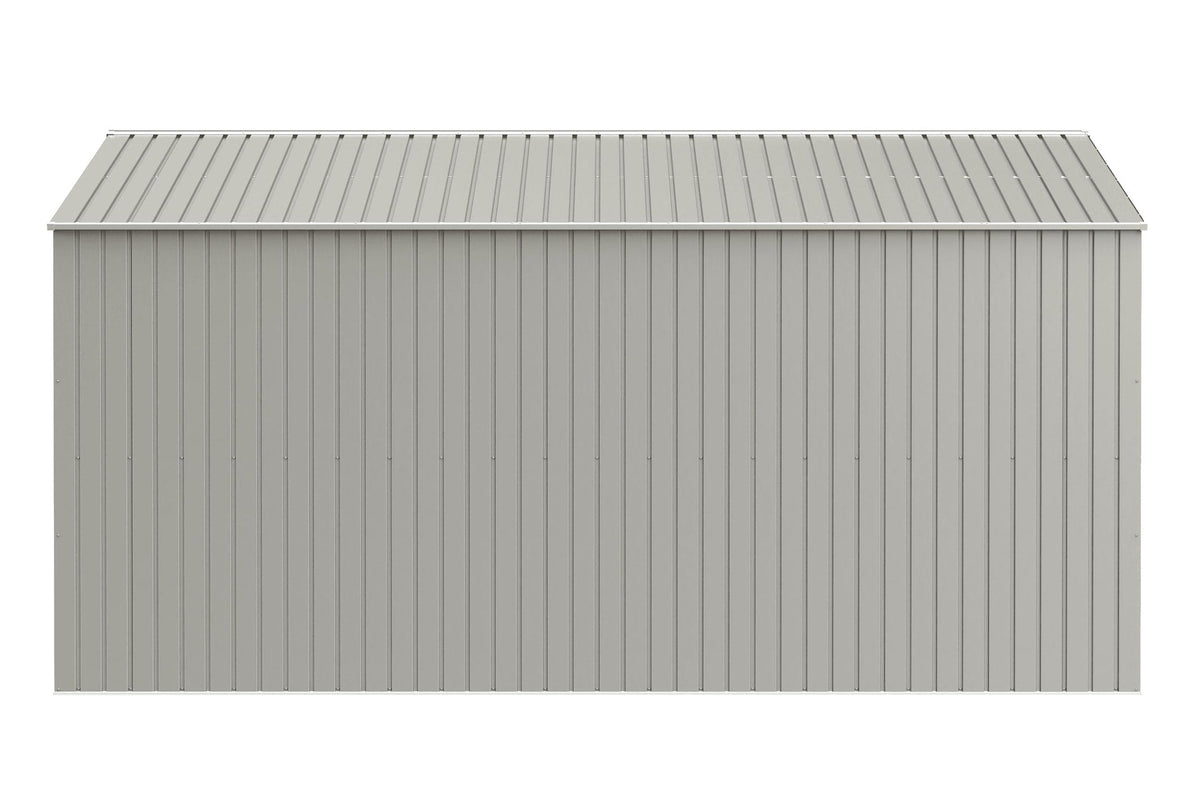 Arrow Elite 10x14-ft Cool Grey Corrosion-Resistant Steel Shed