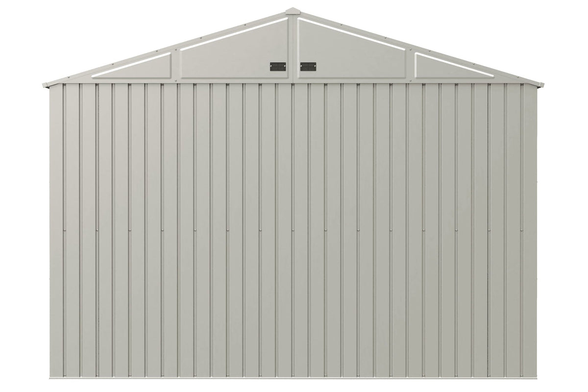 Arrow Elite 10x14-ft Cool Grey Corrosion-Resistant Steel Shed