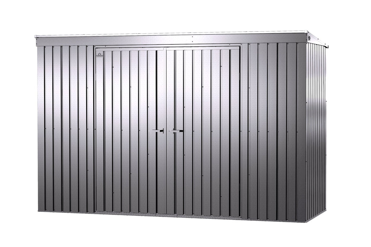 Arrow Elite 10x4-ft Galvalume Corrosion-Resistant Steel Shed