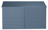 Arrow Select Galvanized Steel Storage Shed, Blue Grey, 10-ft x 12-ft