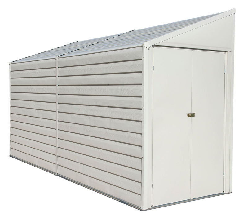 Yardsaver Electro Galvanized Steel Storage Shed, 4-ft x 10-ft T2112