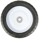 Atlas Steel Mower Wheel with Ball Bearings, 7-in