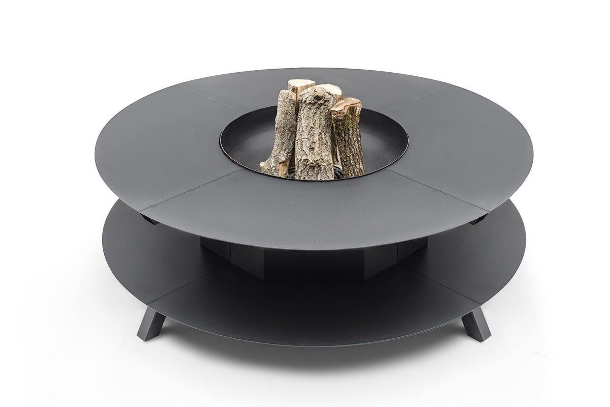 Simcoe Fire Pit, 47", Black