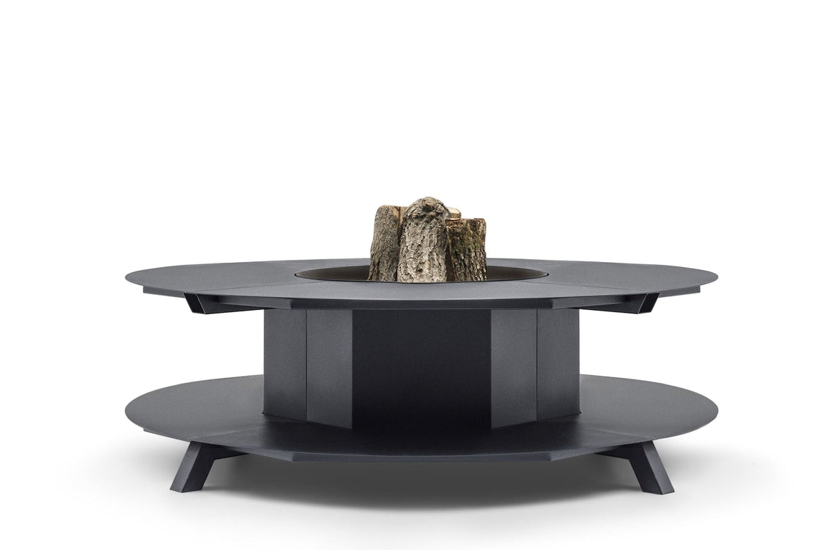 Simcoe Fire Pit, 47", Black