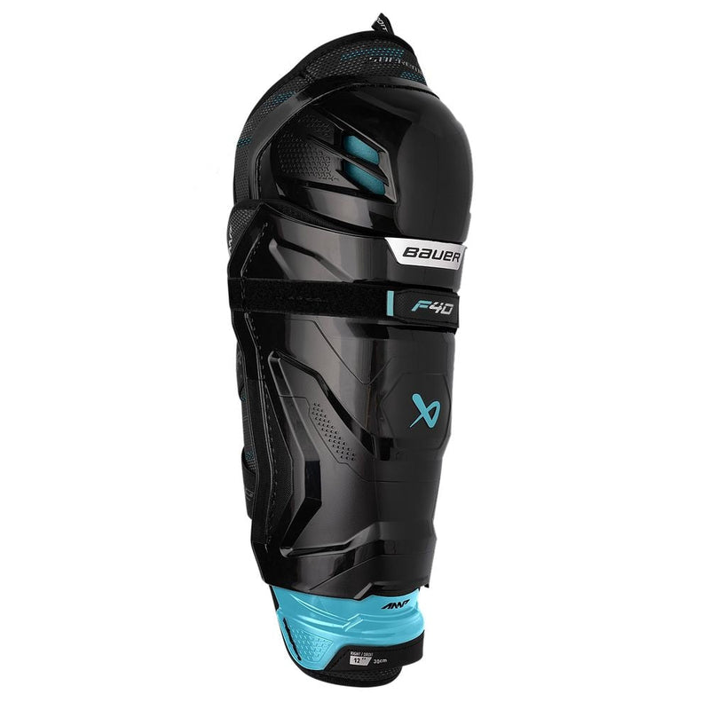 Supreme F40 Hockey Shin Guards, Junior, Black, Assorted Sizes S9191