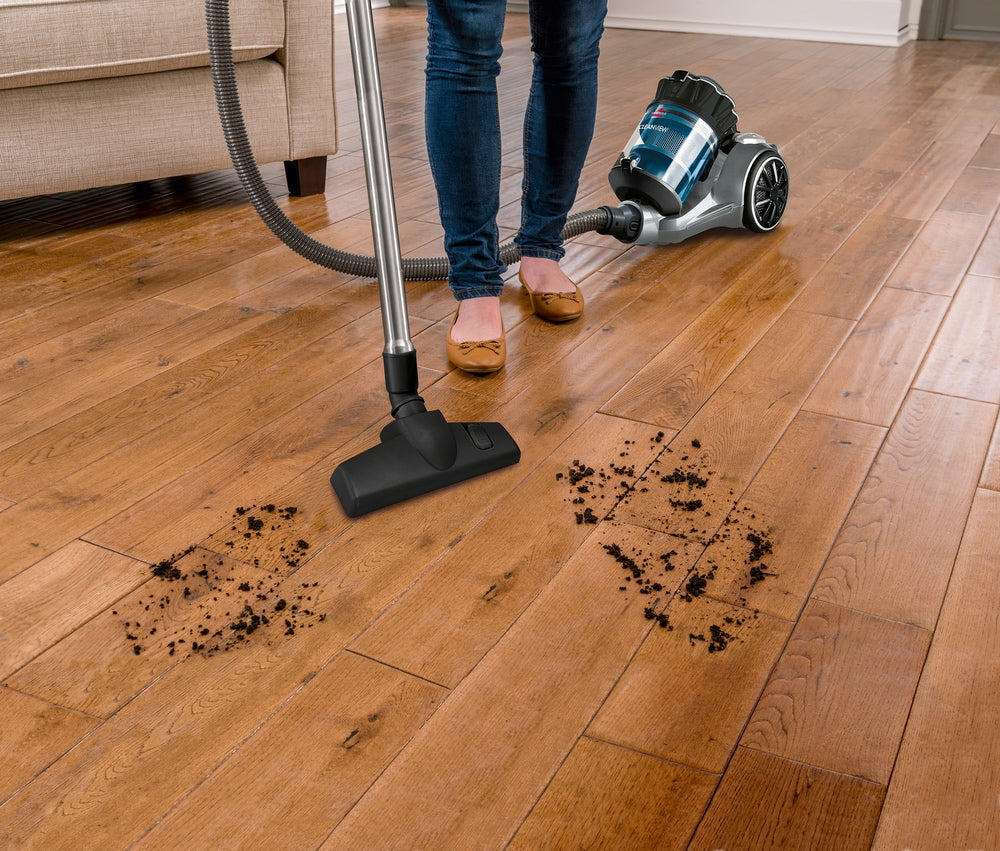 BISSELL CleanView Multi-Cyclonic Canister Vacuum, Bagless, Corded