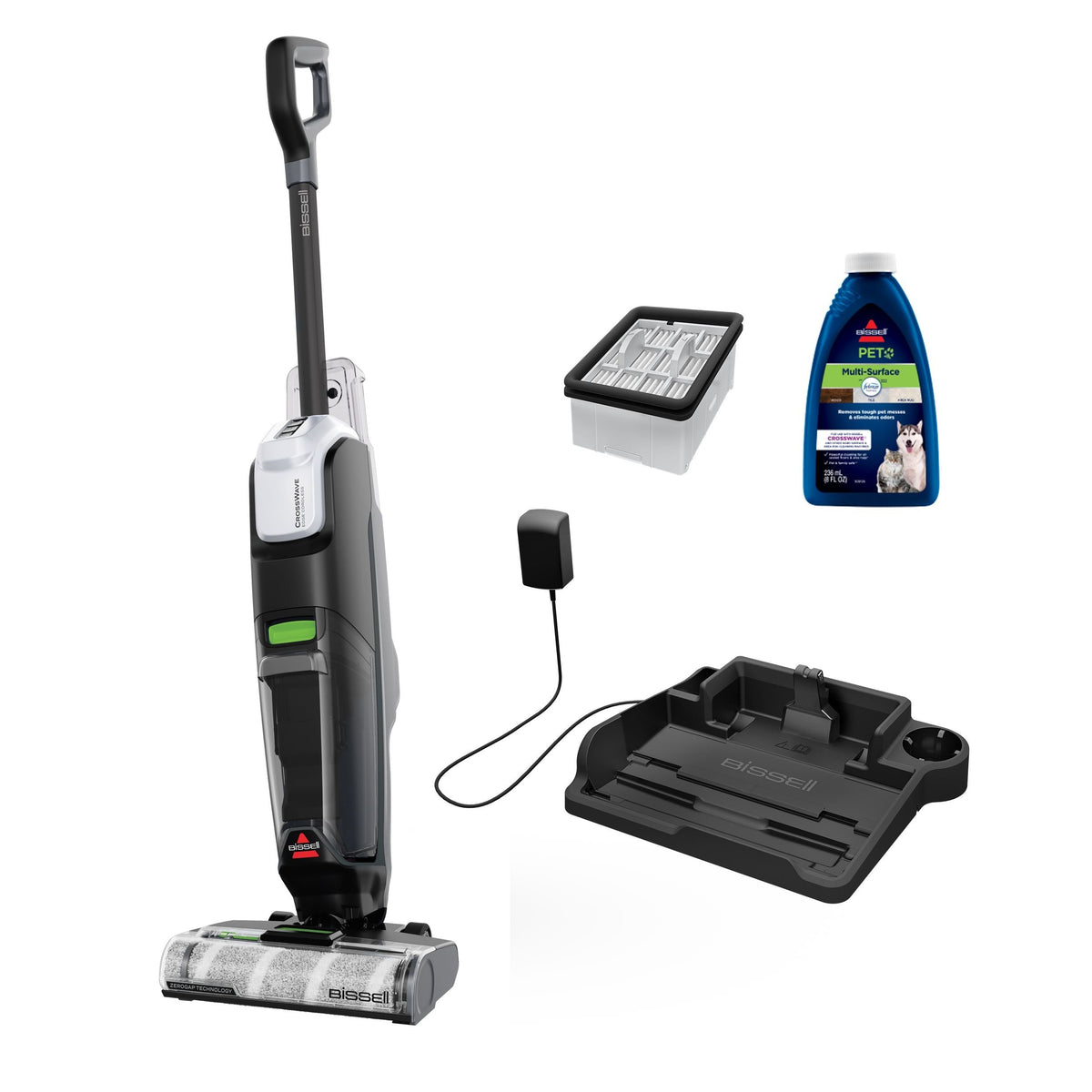 Bissell Crosswave Edge Cordless, Hard Floor Wet Cleaning
