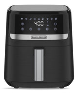 8-in-1 Digital Air Fryer with Non-Stick Cooking Basket, 6-qt