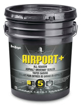 Airport+ All-Season Driveway Asphalt Sealer, 250-400 sq. ft Coverage, 17-L
