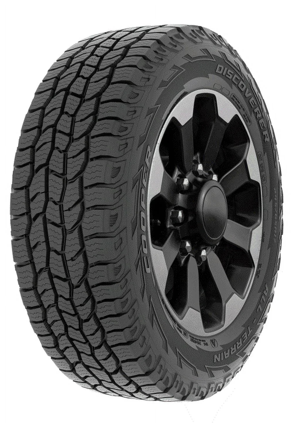 Cooper Discoverer 275/60R20 115T All Terrain Tire -- Durable, Quiet, Wet & Snow Grip