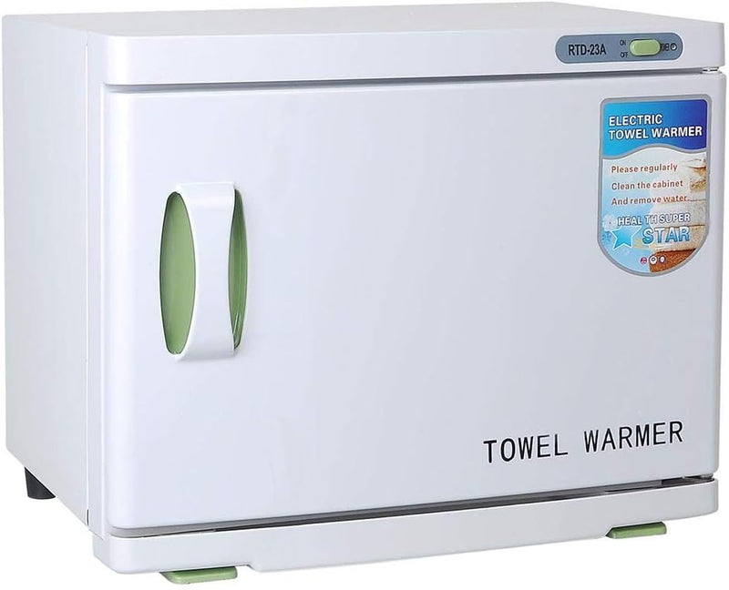Hot Towel Warmer Cabinet Professional Towel Heater for Spa Massage Salon Home (32 Liter Capacity, White) C3692
