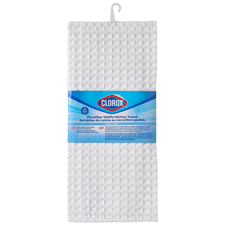 Waffle Microfiber Towel Kitchen Set, 16-in x 26-in, 2-pk Z4245