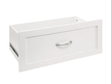 Suite Symphony Laminate Wood Drawer, White, 25-in x 10-in