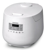 Cuckoo Rice Cooker with Steam Sterilization, 6-Cup, White
