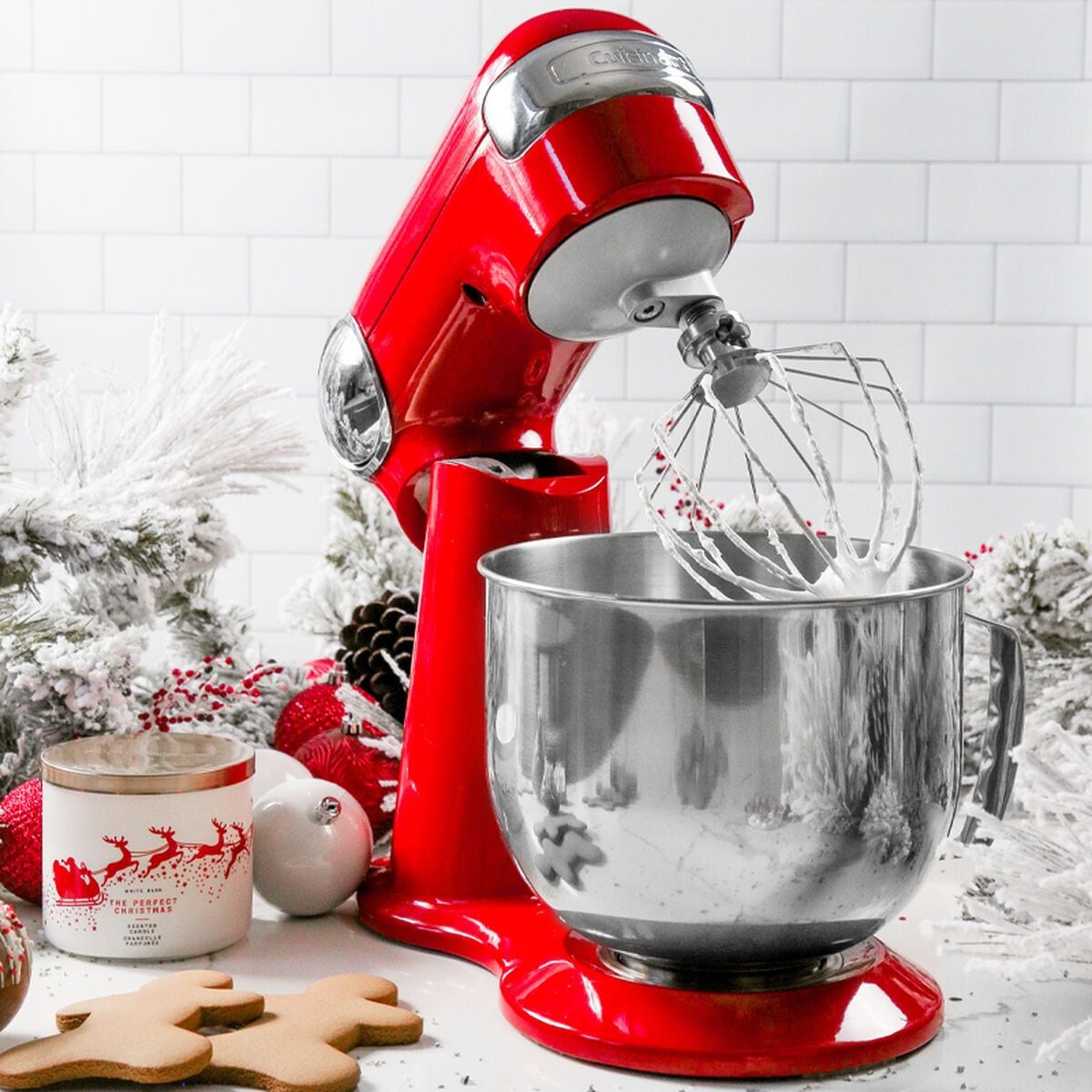 Precision Master Tilt-Head Stand Mixer with 12 Speeds, Red, 5.5qt