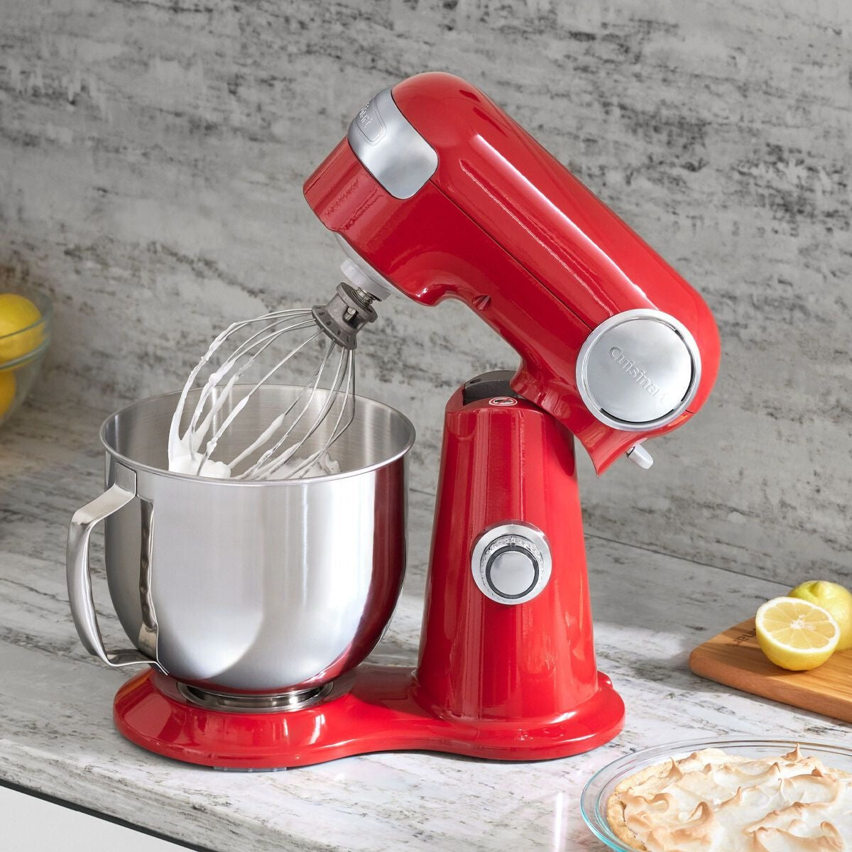 Precision Master Tilt-Head Stand Mixer with 12 Speeds, Red, 5.5qt