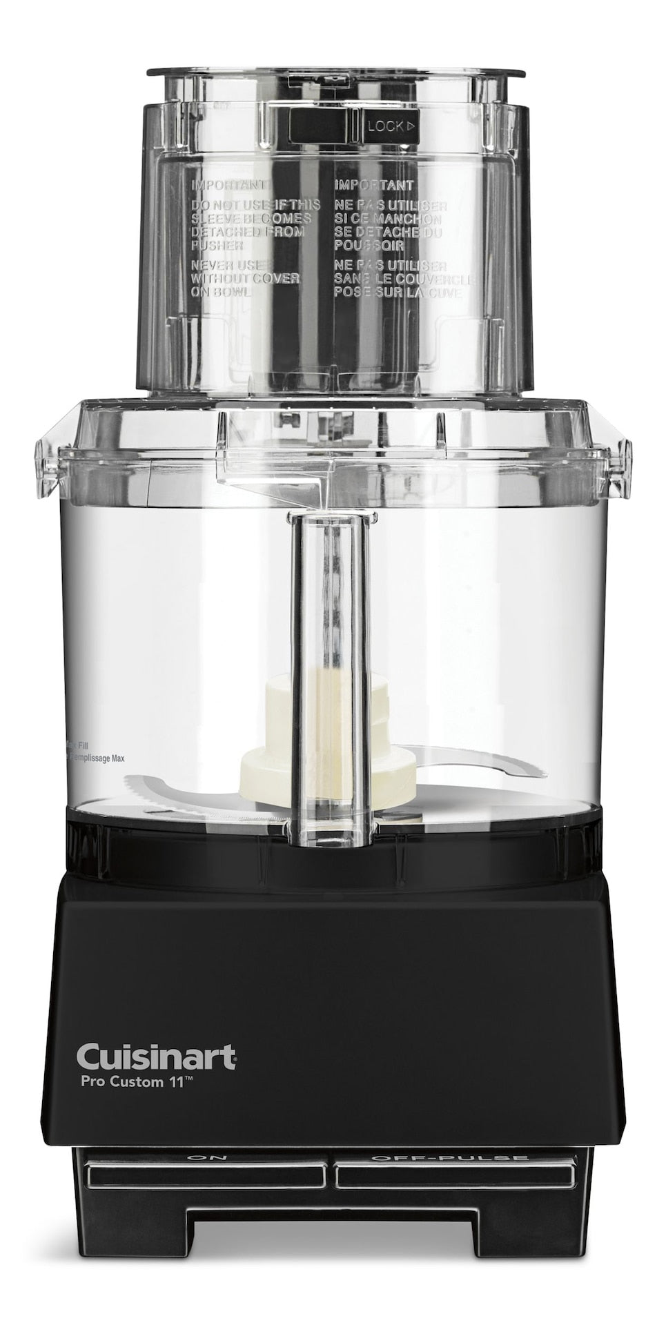 Pro Custom 11 Food Processor with Recipe Book, Black, 11 Cups