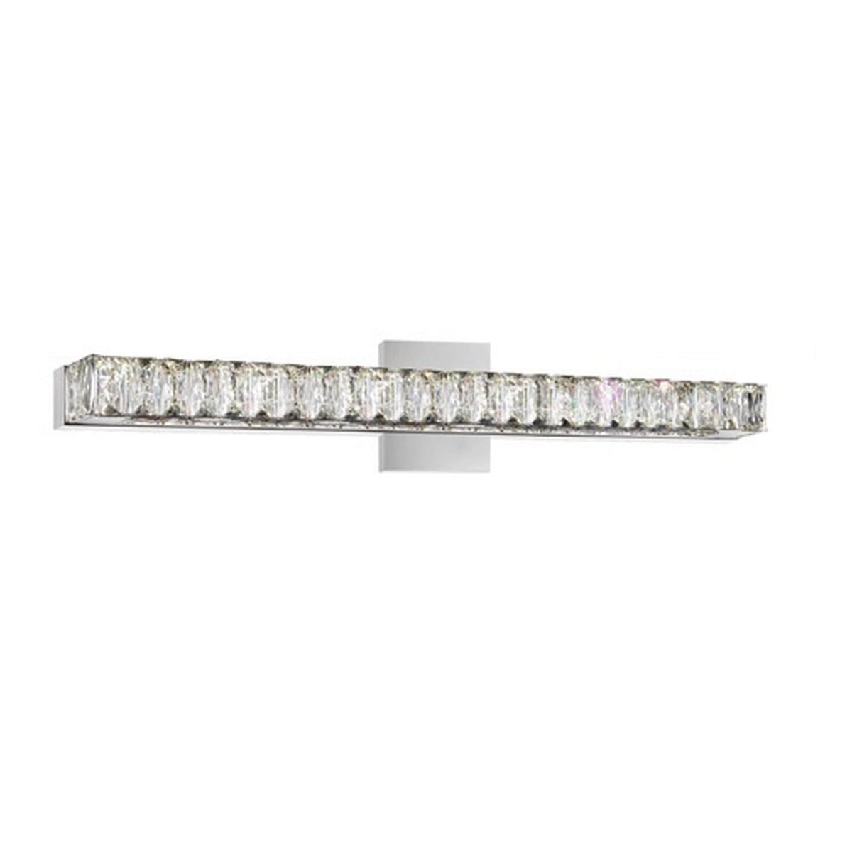 Milan LED Vanity Light, Chrome, 24-in