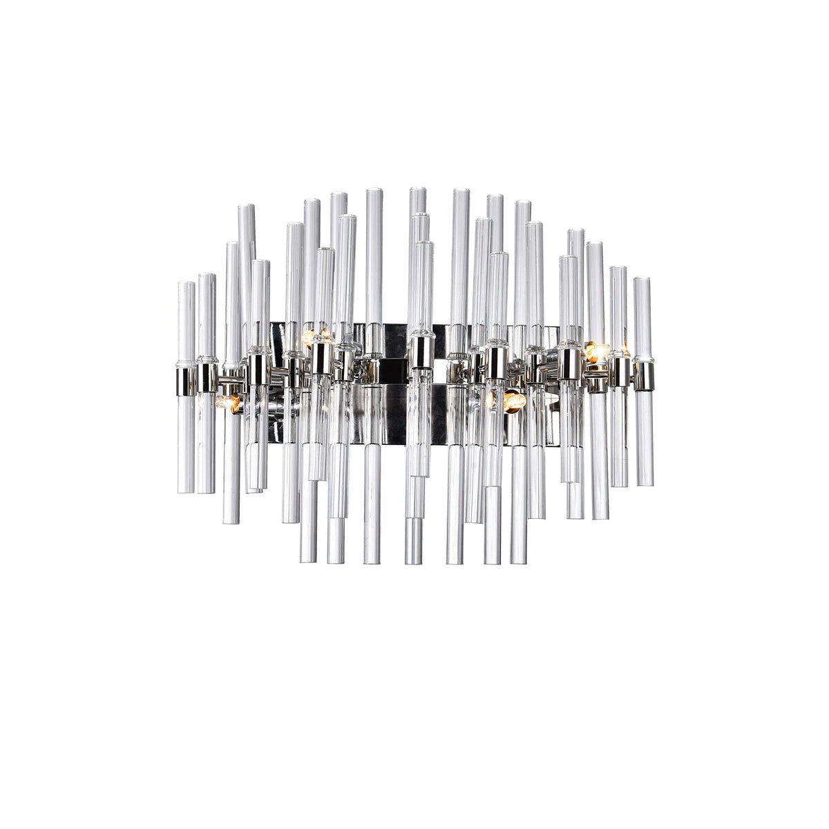 Miroir 4-Light Nickel Vanity Light