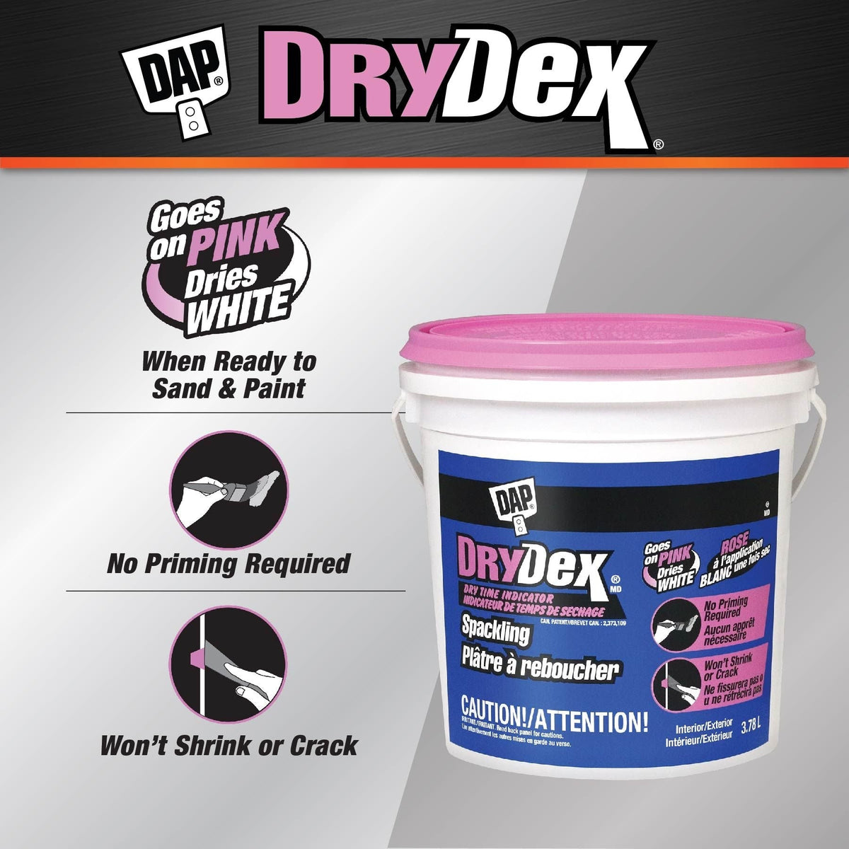 DryDex Dry Time Indicator Spackling, 3.78-L