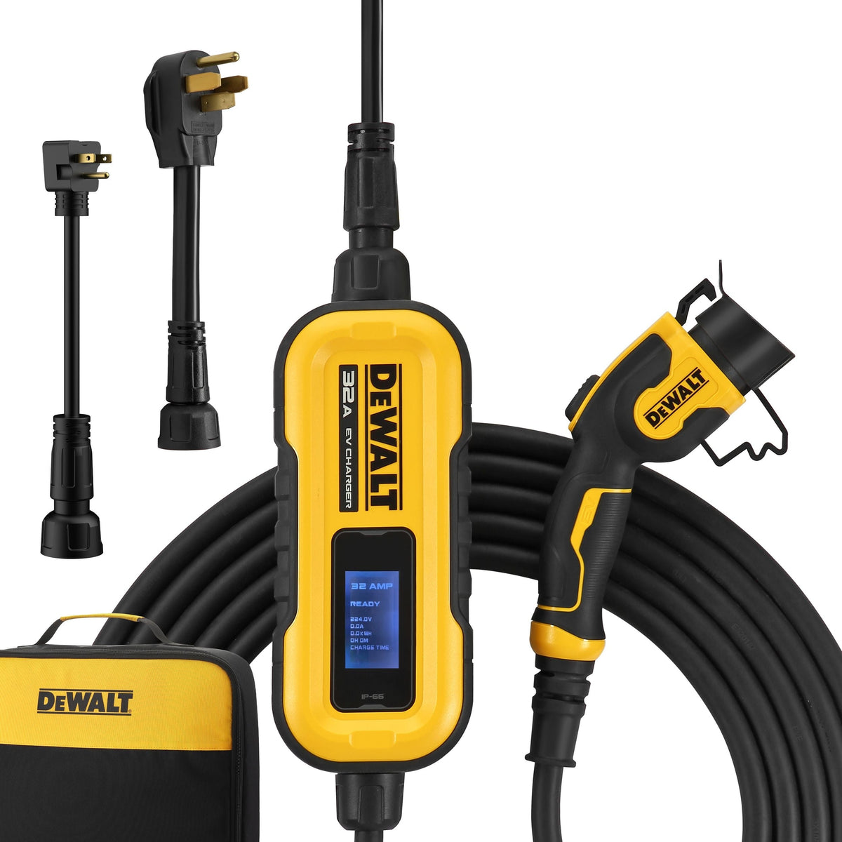 32A Level 1 & 2 NEMA 5-15 & 14-50 J1772 EV Charger