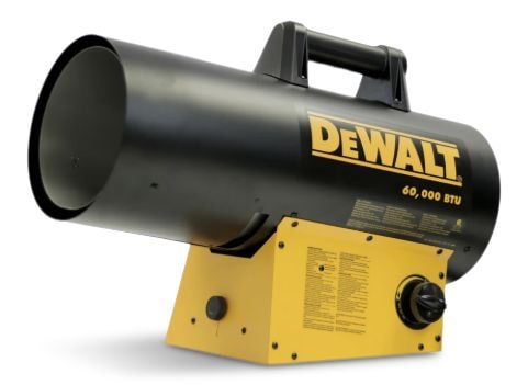 60,000-BTU Lightweight Propane Forced Air Heater
