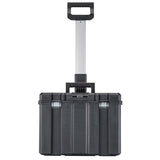 Deep Box on Wheels with Telescopic Handle