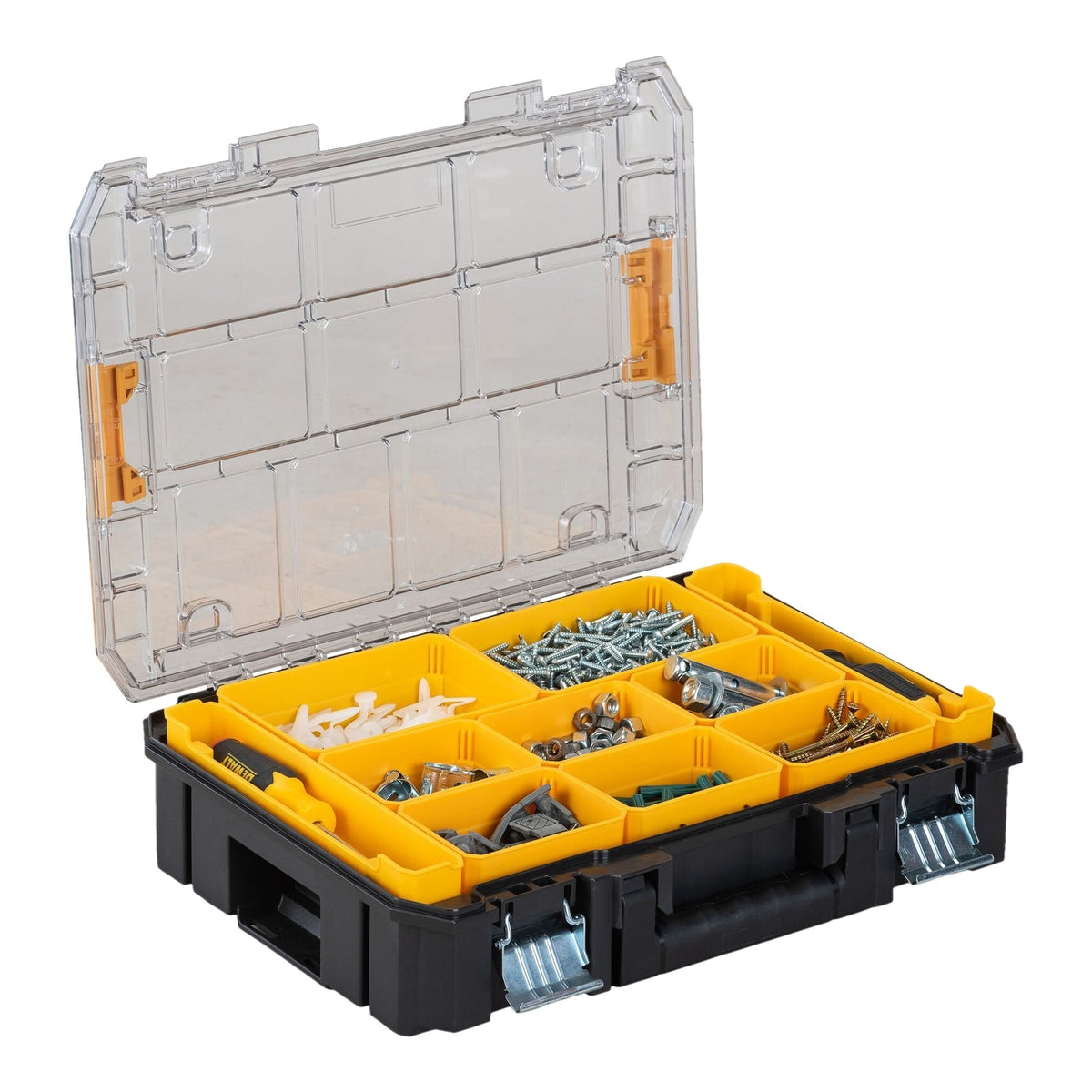 Stackable Organizer with Clear Lid, 44-lb