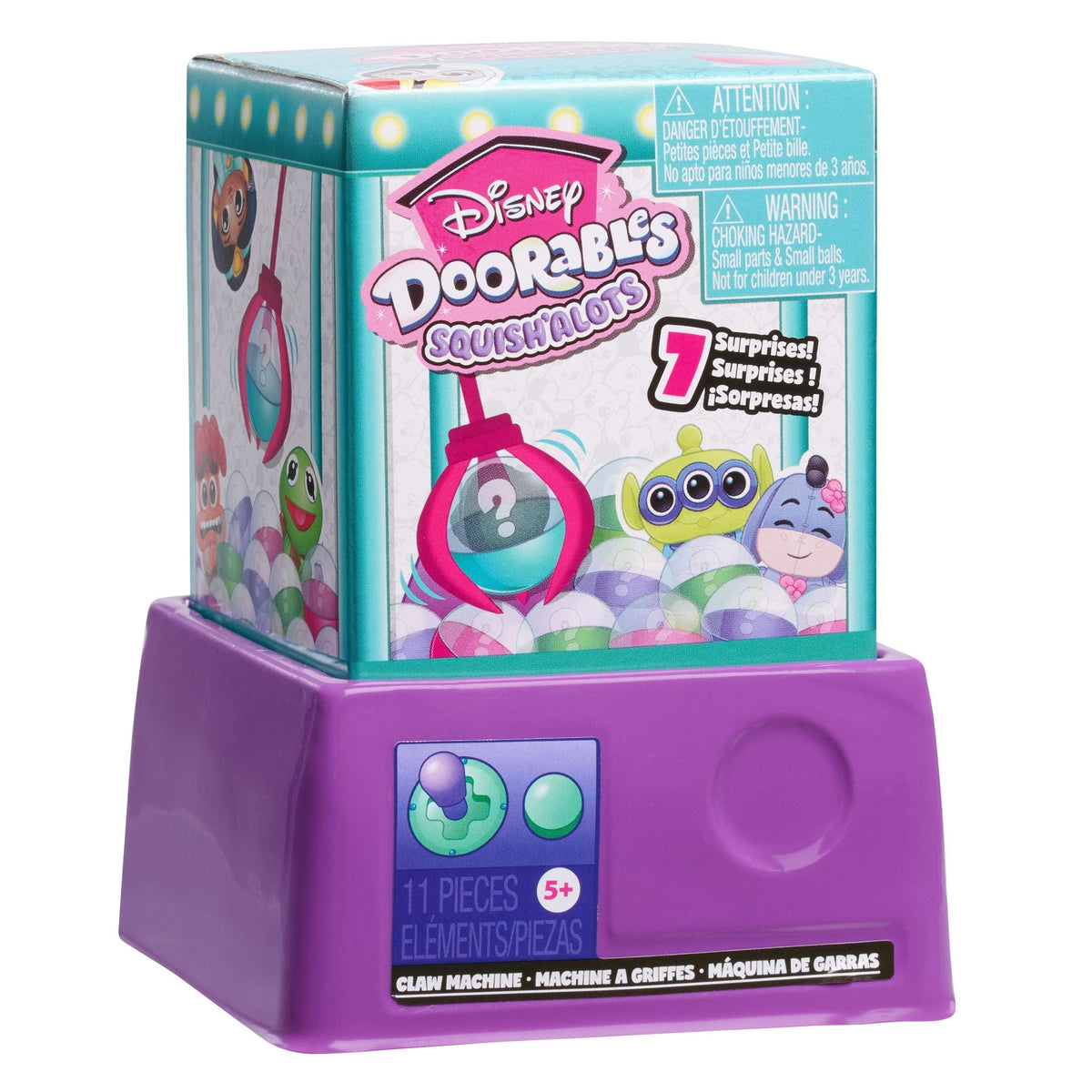 Doorables Whatcha Gotcha Claw Machine for Ages 5+, Assorted Contents