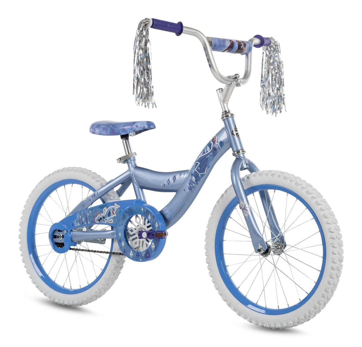 Frozen Kids' Bike, 18-in, Blue/Purple