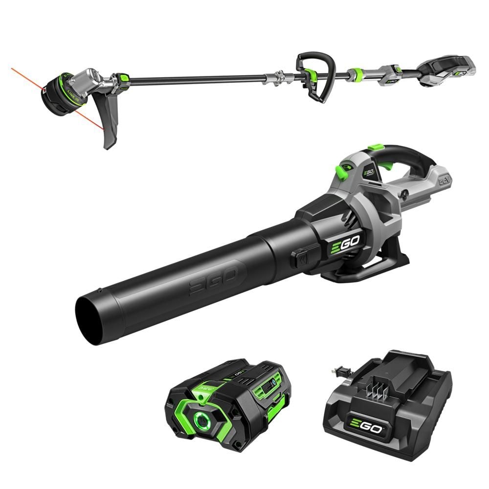 56V 15-in String Trimmer & 530 CFM Leaf Blower Combo Kit, Includes (1) 2.5Ah Battery and (1) 210W Standard Charger, ST1502LB