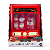 Arcade Claw Game with Plush Prizes, Red