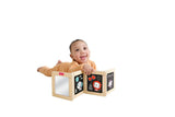 Wooden Tummy Time Panel Toy for Babies