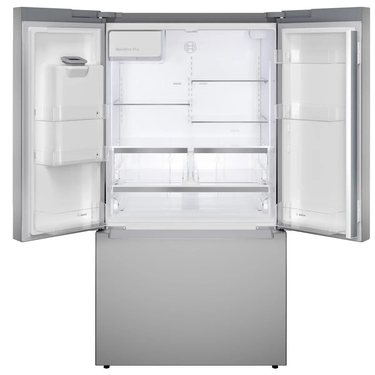 31.5 in. 17.6 cu ft. Stainless Steel Counter-Depth French Door Refrigerator