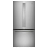 GE 33 in. 18.6 cu.ft. Bottom Freezer Counter Depth Refrigerator with Internal Water Dispenser